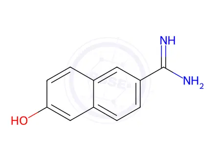 Chemical structure of Nafamostat Impurity 16