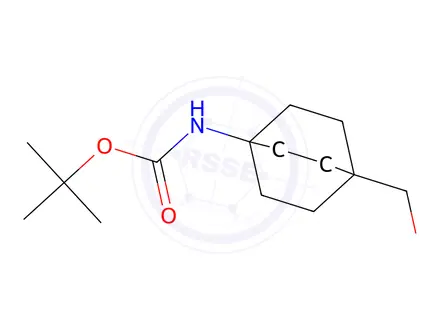 Chemical structure of tert-butyl 4-(hydroxyMethyl)bicyclo[2.2.2]octan-1-ylcarbaMate