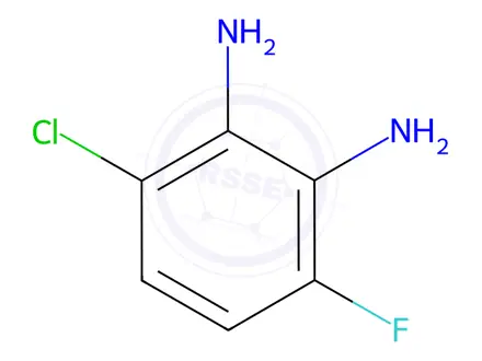 Chemical structure of 1-Chloro-4-fluoro-2,3-diaminobenzene