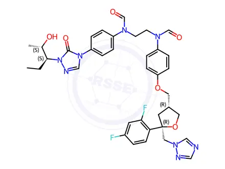 Chemical structure of Posaconazole Impurity 358