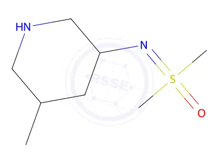Chemical structure of Dimethyl((5-methylpiperidin-3-yl)imino)-lambda6-sulfanone