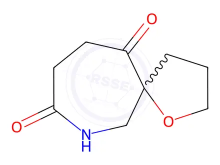 Chemical structure of 1-oxa-7-azaspiro[4.6]undecane-8,11-dione