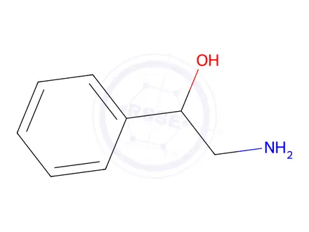Chemical structure of 2-Amino-1-phenylethanol Solution in Methanol