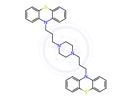 Chemical structure of Phenothiazinyl Perazine
