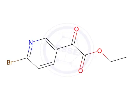 Chemical structure of Ethyl 2-(6-bromopyridin-3-yl)-2-oxoacetate