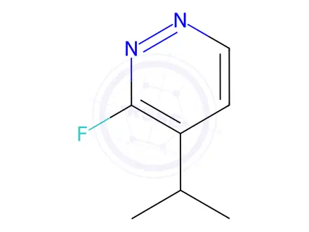 Chemical structure of 3-Fluoro-4-isopropylpyridazine