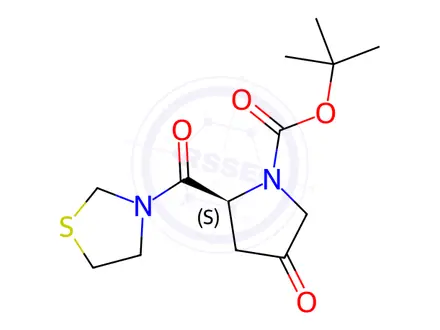 Chemical structure of Teneligliptin Impurity 114