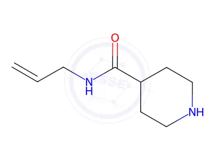Chemical structure of n-Allylpiperidine-4-carboxamide