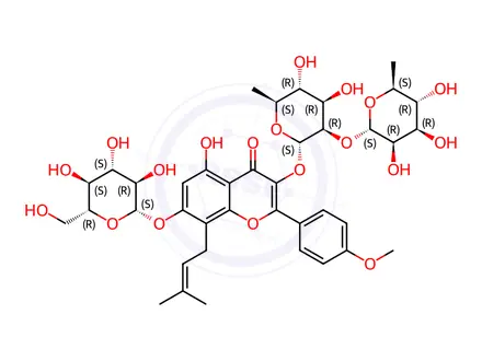 Chemical structure of Epmedin C