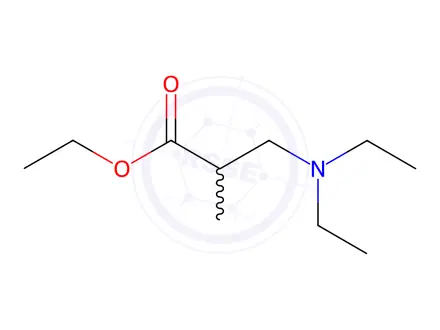 Chemical structure of Ethyl 3-(diethylamino)-2-methylpropanoate