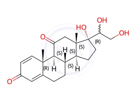 Chemical structure of Prednisone Impurity 39