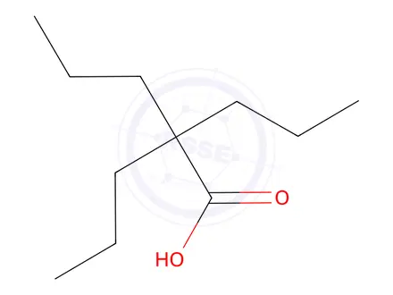 Chemical structure of 2,2-Dipropylpentanoic acid