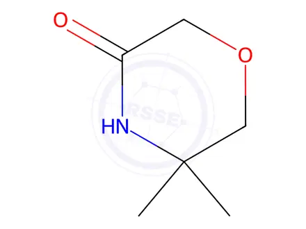 Chemical structure of 5,5-Dimethylmorpholin-3-one