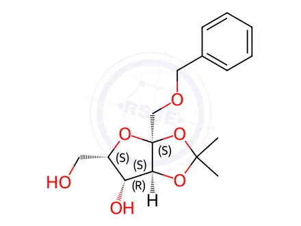 Chemical structure of Topiramate Impurity 74