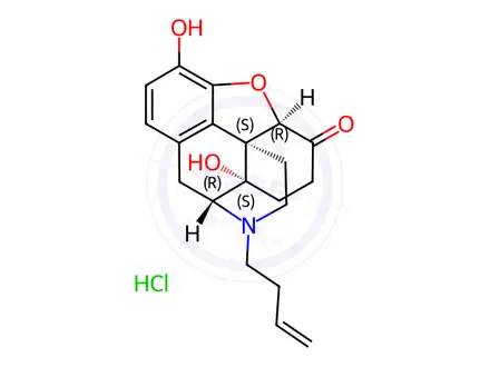 Chemical structure of Naltrexone Hydrochloride Impurity 7 Hydrochloride (Naltrexone Hydrochloride EP Impurity C Hydrochloride)