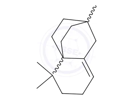 Chemical structure of 2,2,8-Trimethyltricyclo[6.2.2.01,6]dodec-5-ene