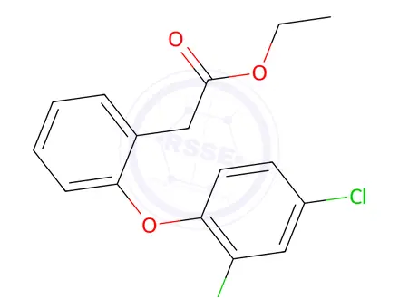 Chemical structure of Fenclofenac Ethyl Ester