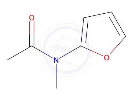 Chemical structure of N-(Furan-2-yl)-N-methylacetamide