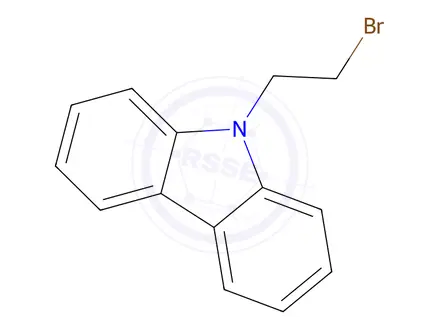 Chemical structure of 9-(2-Bromoethyl)-9H-carbazole
