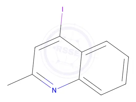 Chemical structure of 4-Iodo-2-methylquinoline