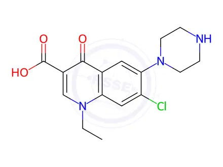 Chemical structure of Norfloxacin EP Impurity E (Norfloxacin USP Related Compound E)