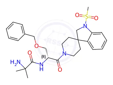 Chemical structure of Ibutamoren