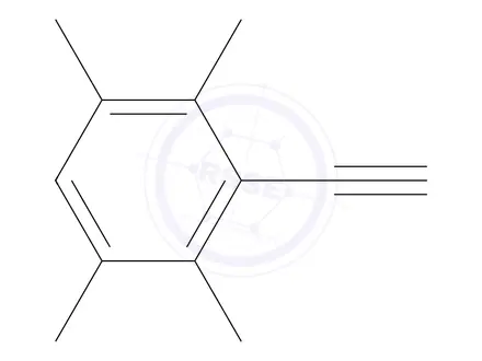 Chemical structure of 3-Ethynyl-1,2,4,5-tetramethylbenzene