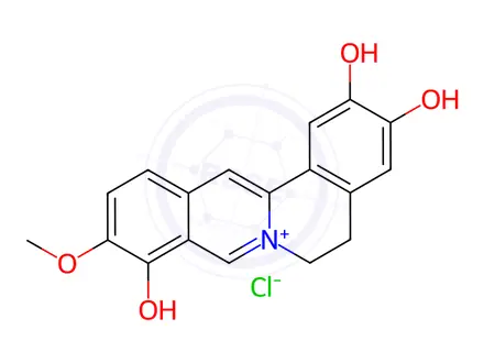 Chemical structure of Berberine Impurity 5 (Chloride)