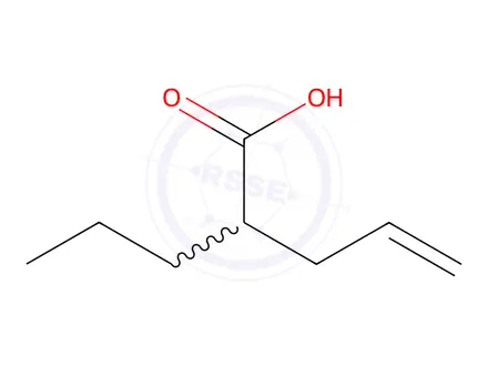 Chemical structure of Valproic Acid Impurity 194