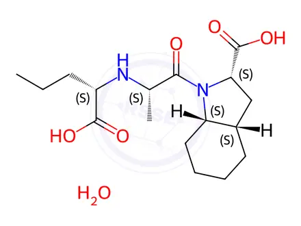Chemical structure of Perindopril EP Impurity B