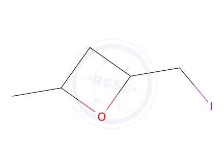 Chemical structure of 2-(iodomethyl)-4-methyloxetane