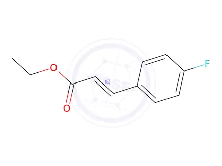 Chemical structure of Ethyl (E)-3-(4-fluorophenyl)acrylate
