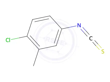Chemical structure of 4-CHLORO-3-METHYLPHENYL ISOTHIOCYANATE