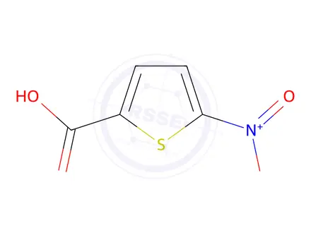 Chemical structure of 5-Nitrothiophene-2-carboxylic acid