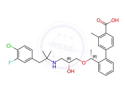 Chemical structure of Encaleret