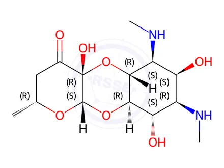 Chemical structure of Spectinomycin