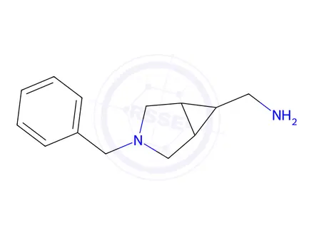 Chemical structure of (3-Benzyl-3-azabicyclo[3.1.0]Hexan-6-yl)methanamine