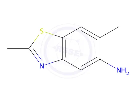 Chemical structure of 2,6-Dimethylbenzo[d]thiazol-5-amine