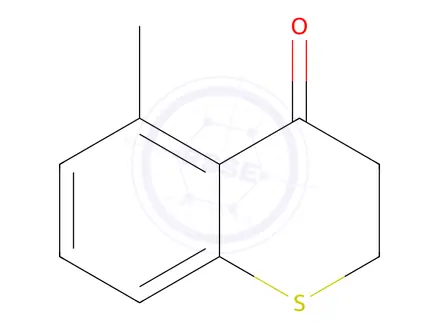 Chemical structure of 5-Methylthiochroman-4-one