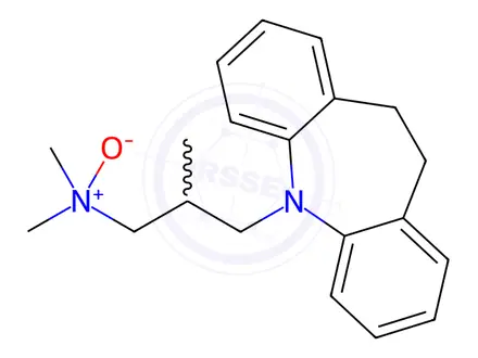 Chemical structure of Trimipramine Impurity 1 (Trimipramine EP Impurity A)