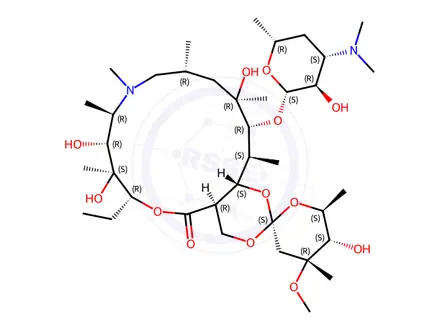 Chemical structure of Azithromycin EP Impurity K