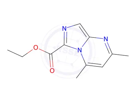 Chemical structure of Ethyl 2,4-dimethylimidazo[1,5-a]pyrimidine-6-carboxylate