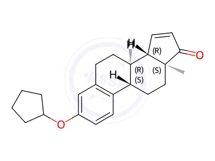 Chemical structure of Nilestriol Impurity 9
