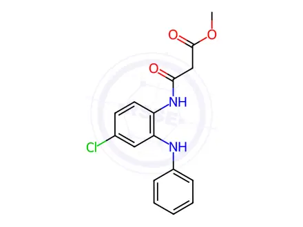 Chemical structure of N-Desmethyl O-Methyl Clobazam