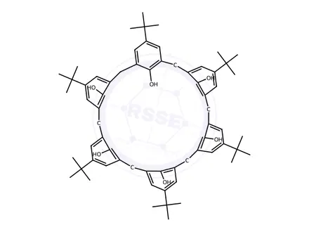 Chemical structure of 4-tert-Butylcalix[6]Arene
