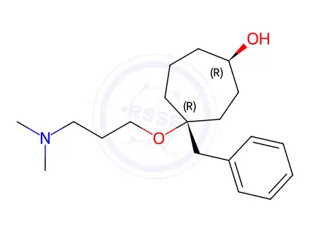 Chemical structure of Bencyclane Fumarate Impurity 34