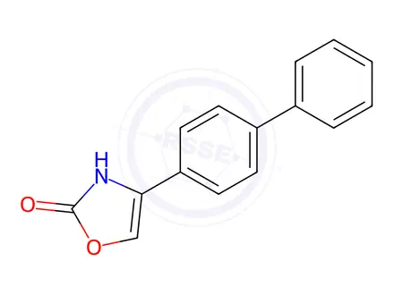 Chemical structure of 4-(1,1'-Biphenyl)-4-yl-2(3H)-oxazolone