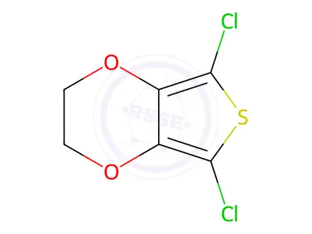 Chemical structure of 5,7-Dichloro-2,3-dihydrothieno[3,4-b][1,4]dioxine