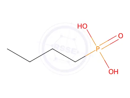 Chemical structure of Butylphosphonic acid