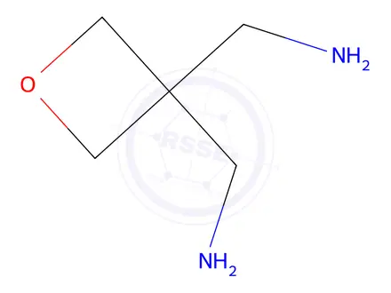 Chemical structure of 3,3-Oxetanedimethanamine Dihydrochloride
